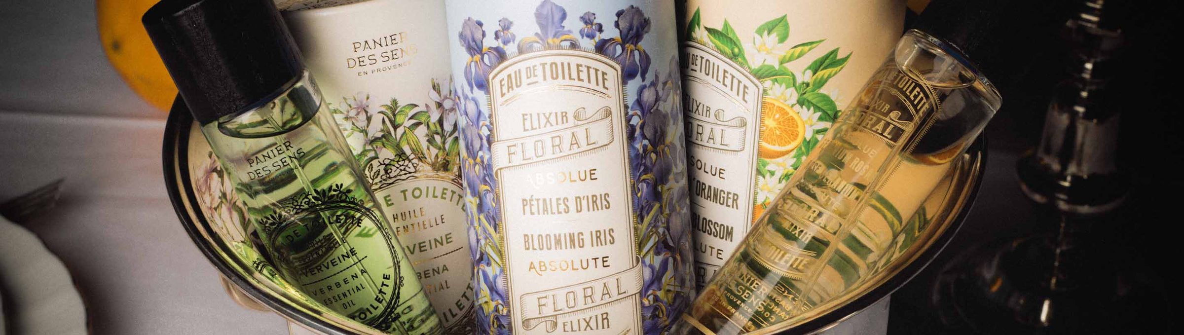 Eaux de toilette con assoluti di profumo - Panier des Sens