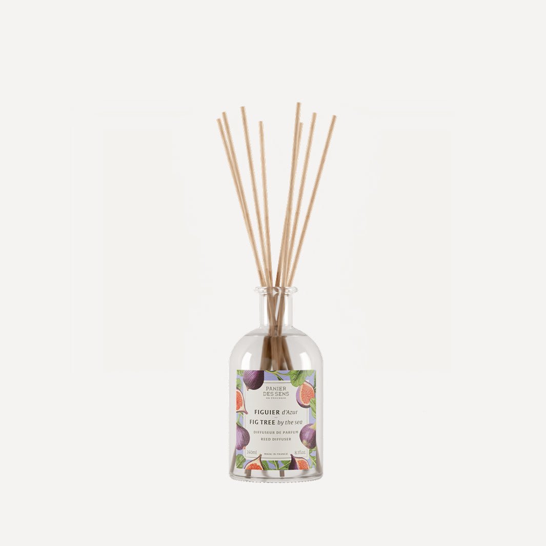Set regalo candela profumata + diffusore - Fico Azzurro - Panier des Sens
