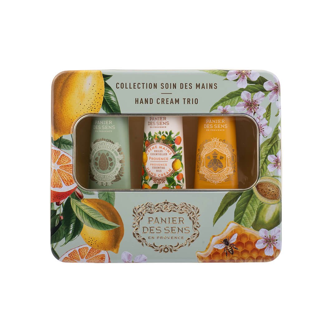 Nourishing Hand Care Set – Panier des Sens 3 hand creams