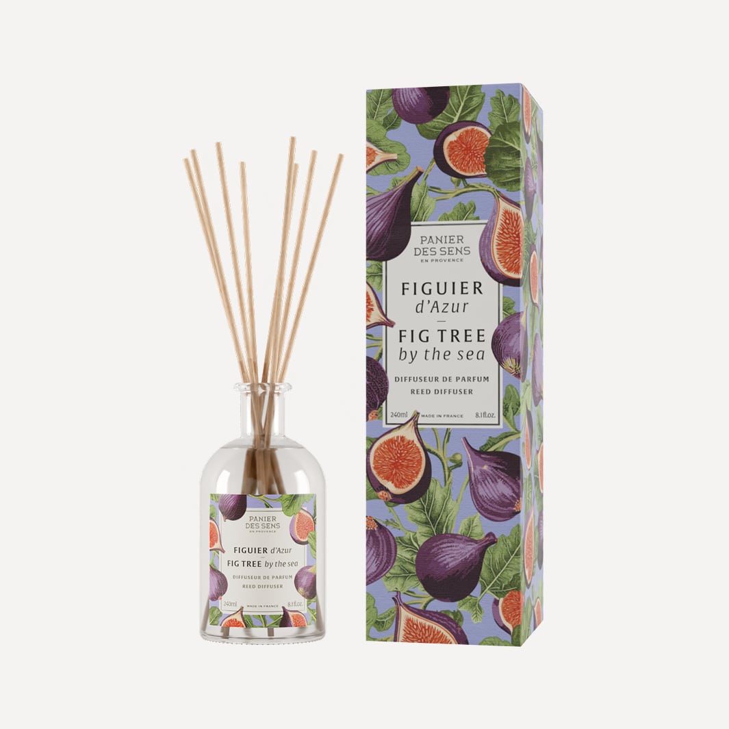 Home Fragrance Diffuser - Figuier d'Azur 240ml - Panier des Sens