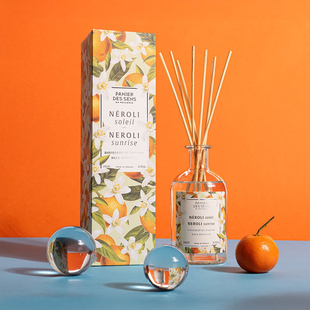 Diffusore di fragranze per la casa - Sole Neroli 240ml - Panier des Sens
