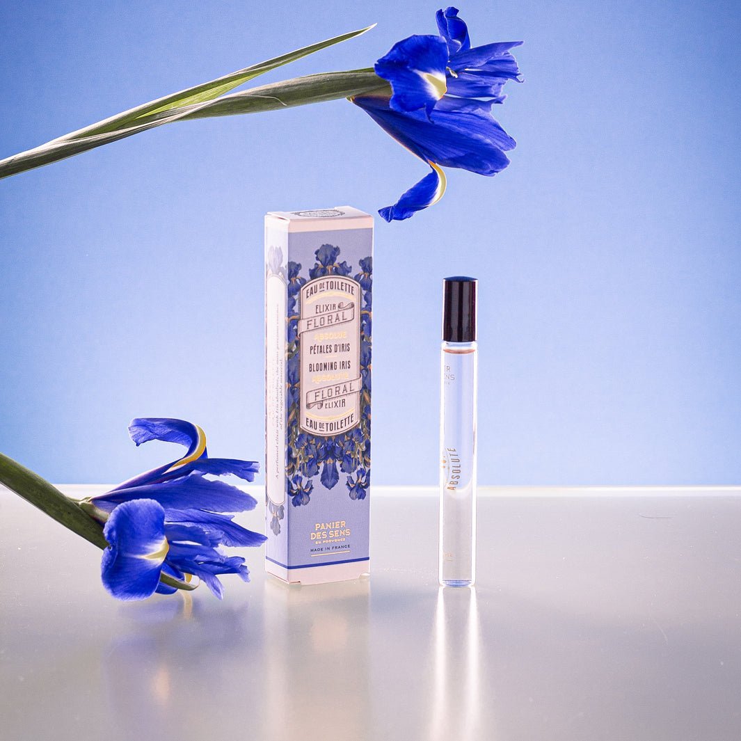 Duo Eau de toilette 50ml e Roll - on 10ml - Petali di Iris - Panier des Sens