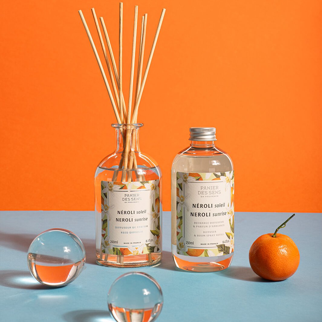 Profumo per la casa e ricarica per diffusori - Sole Neroli 250ml - Panier des Sens