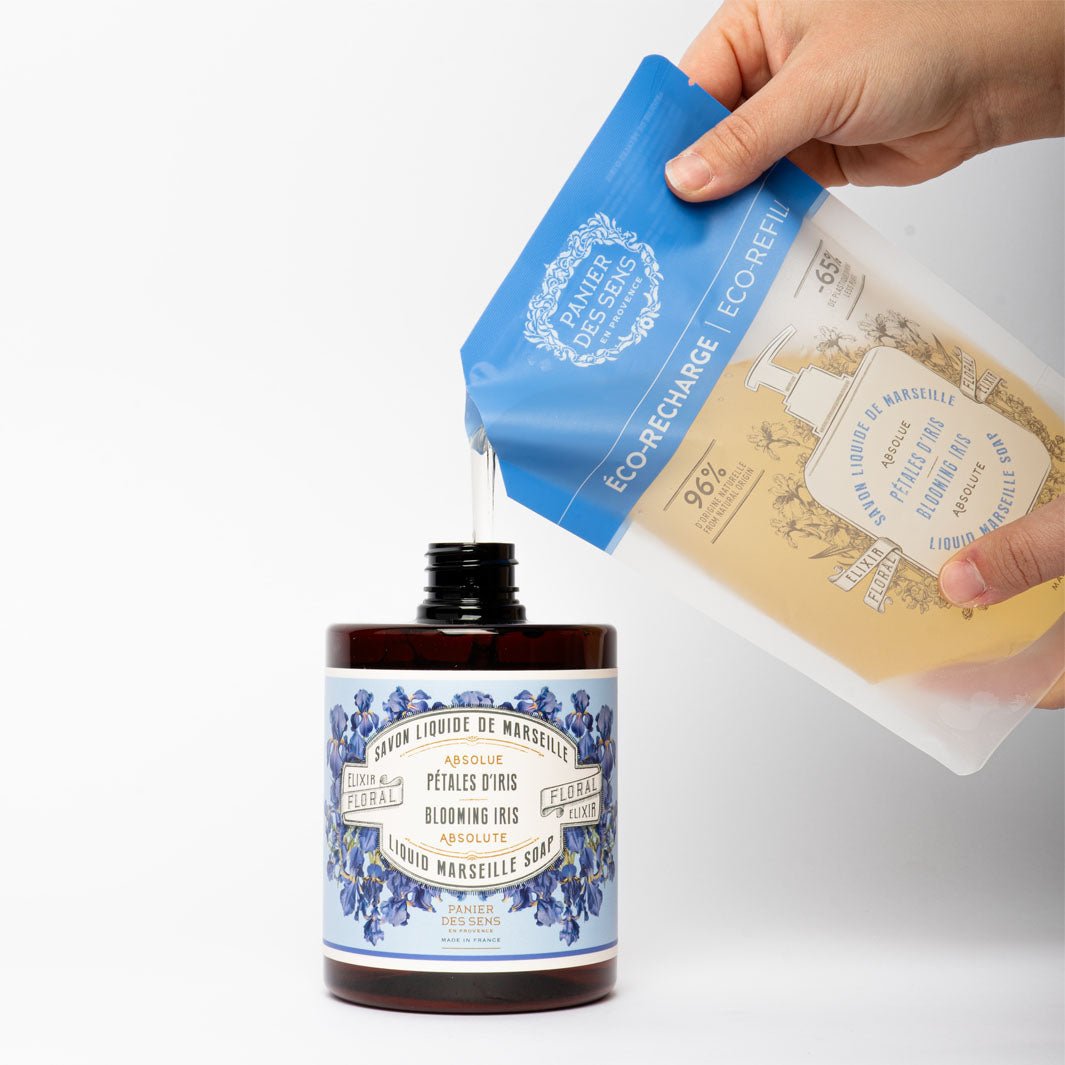 Sapone di Marsiglia liquido - Petali di Iris 500ml - Panier des Sens