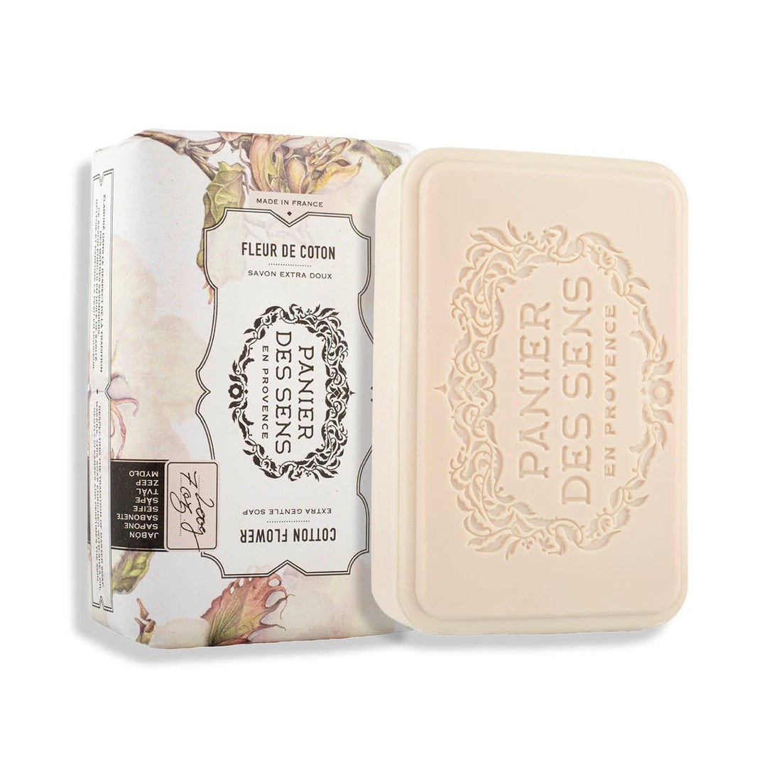 Sapone solido profumato extra delicato - Fleur de Coton 200g - Panier des Sens