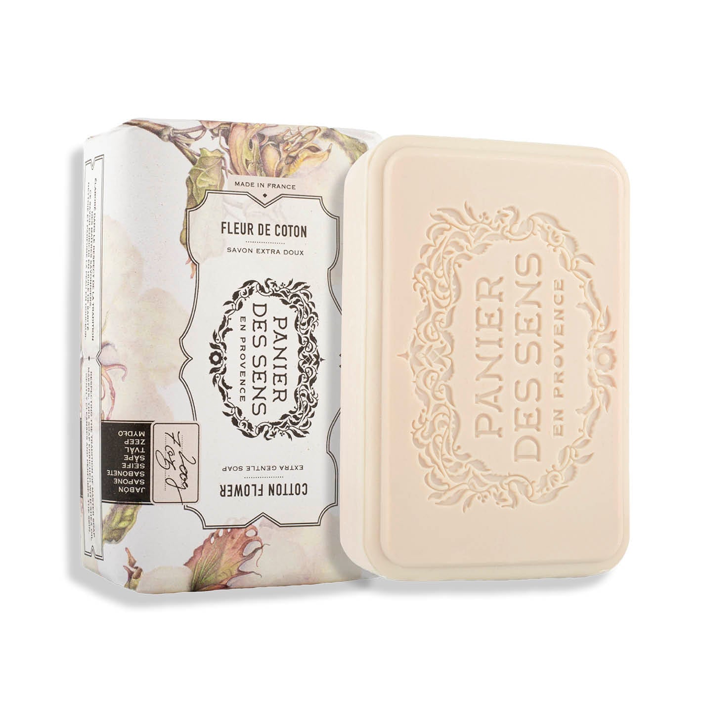 Sapone solido profumato extra delicato - Fleur de Coton 200g - Panier des Sens