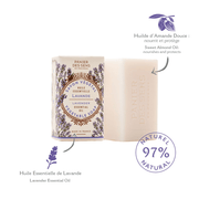 Jabón sólido vegetal - Lavanda Calmante 150g - Panier des Sens