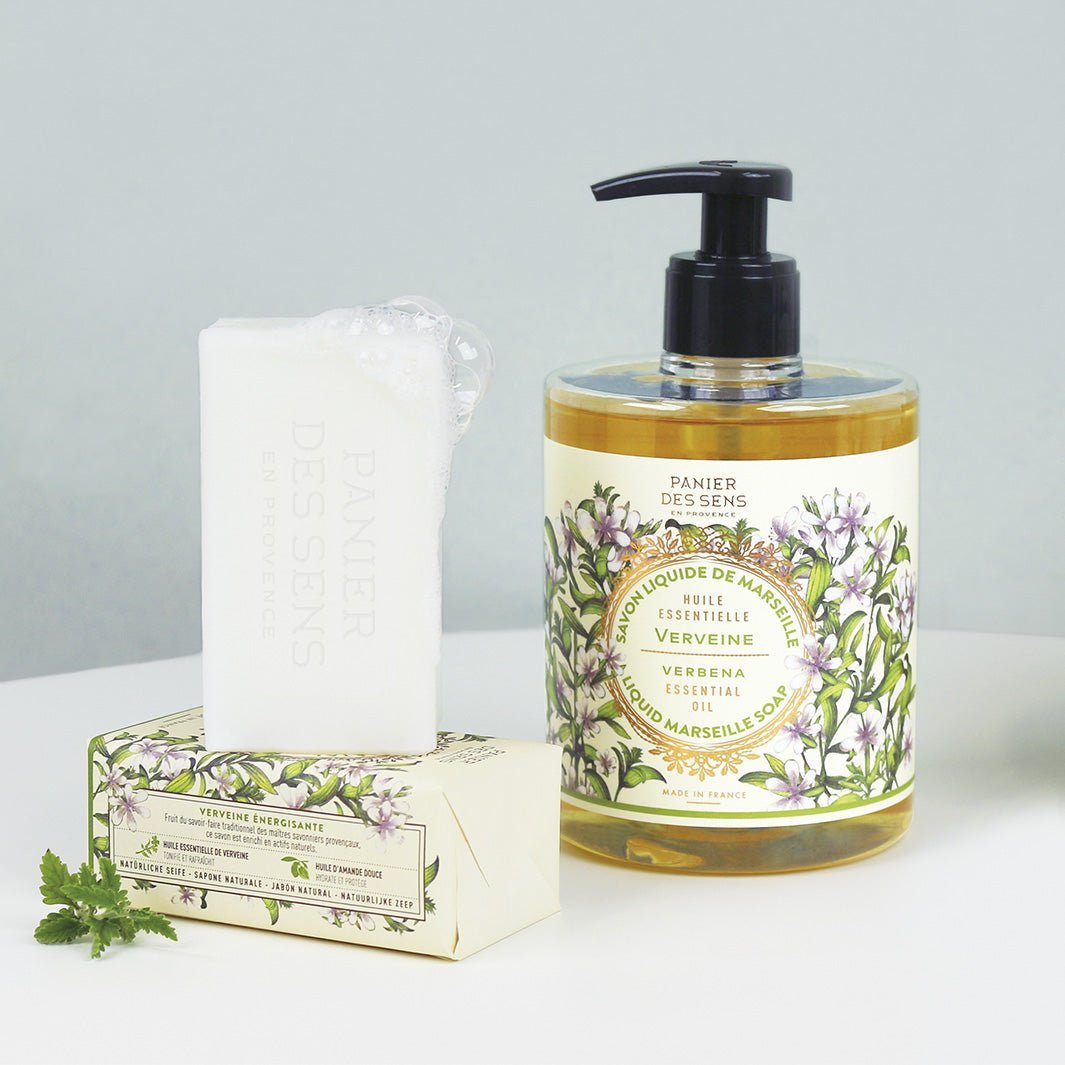 Sapone solido vegetale - Verbena rilassante 150g - Panier des Sens