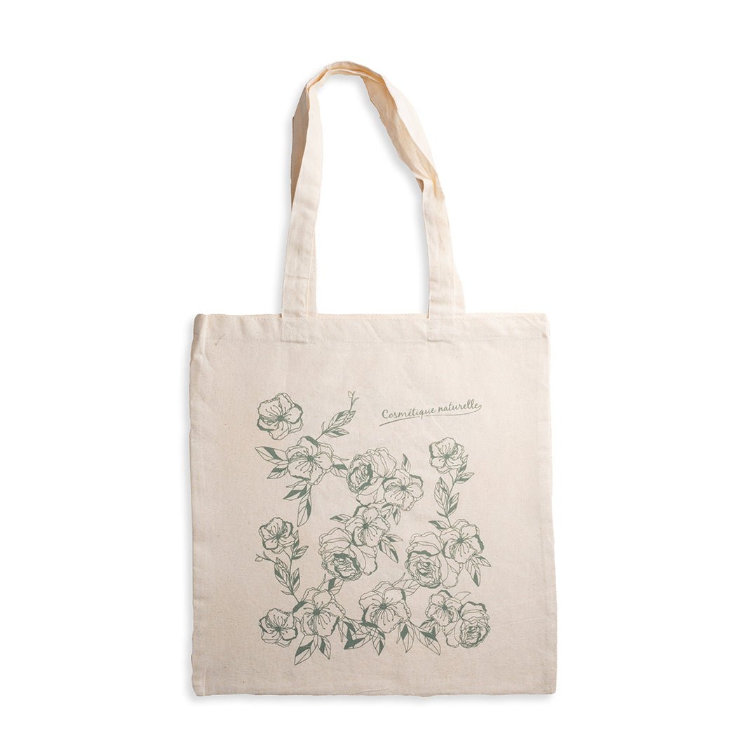 Cotton Tote Bag Panier des Sens 38 x 42 x cm