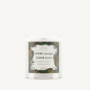 Vegetable wax scented candle 275G - Cedar Wood scent - Panier des Sens