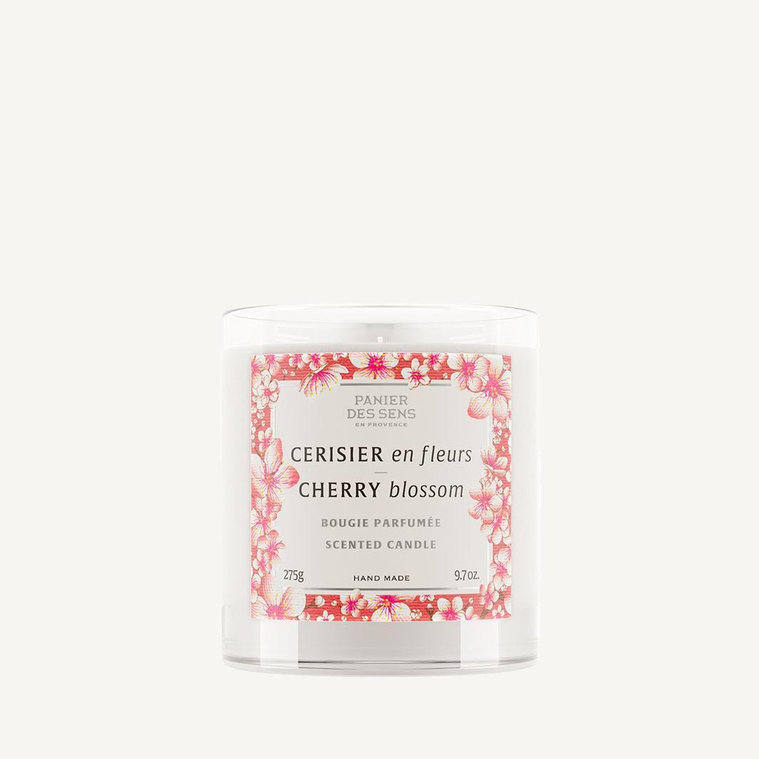 Candela profumata in cera vegetale 275G - Profumo di fiori di ciliegio - Panier des Sens