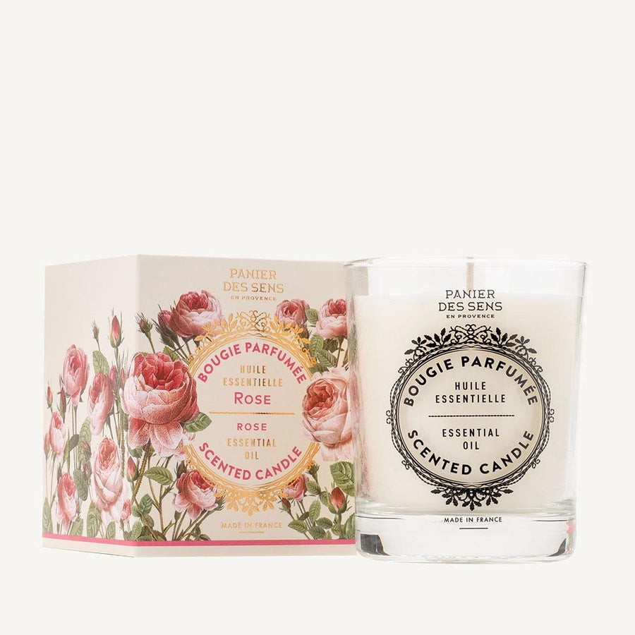 Candela profumata - Parfum Rosa Incantata 180g - Panier des Sens