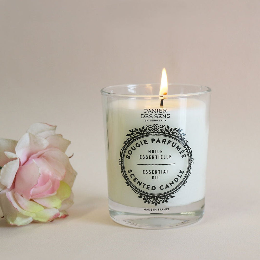 Candela profumata - Parfum Rosa Incantata 180g - Panier des Sens