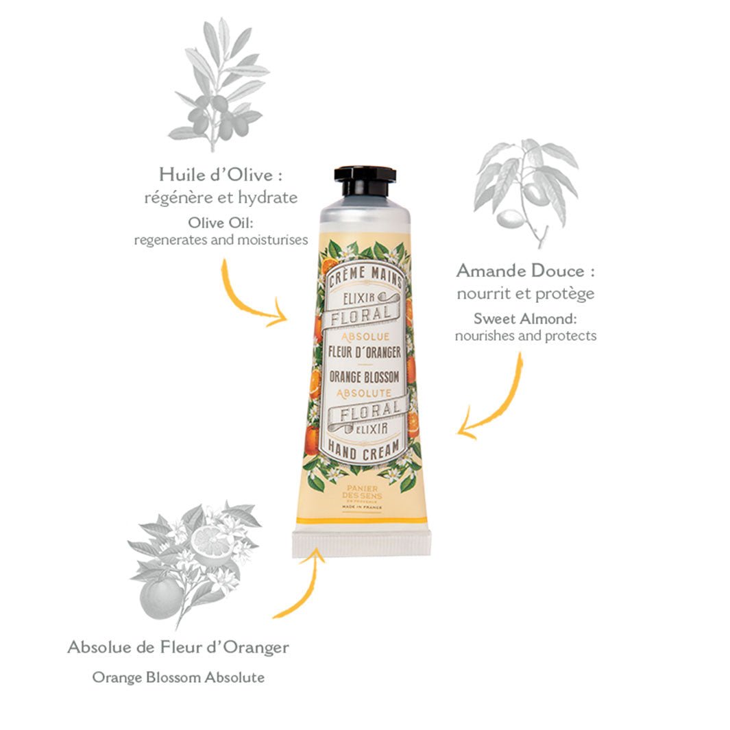 Crema de manos - Azahar 30ml - Panier des Sens