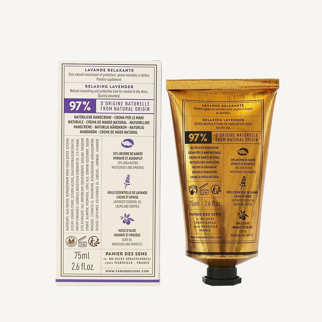 Crema mani - Lavanda lenitiva 75ml - Panier des Sens