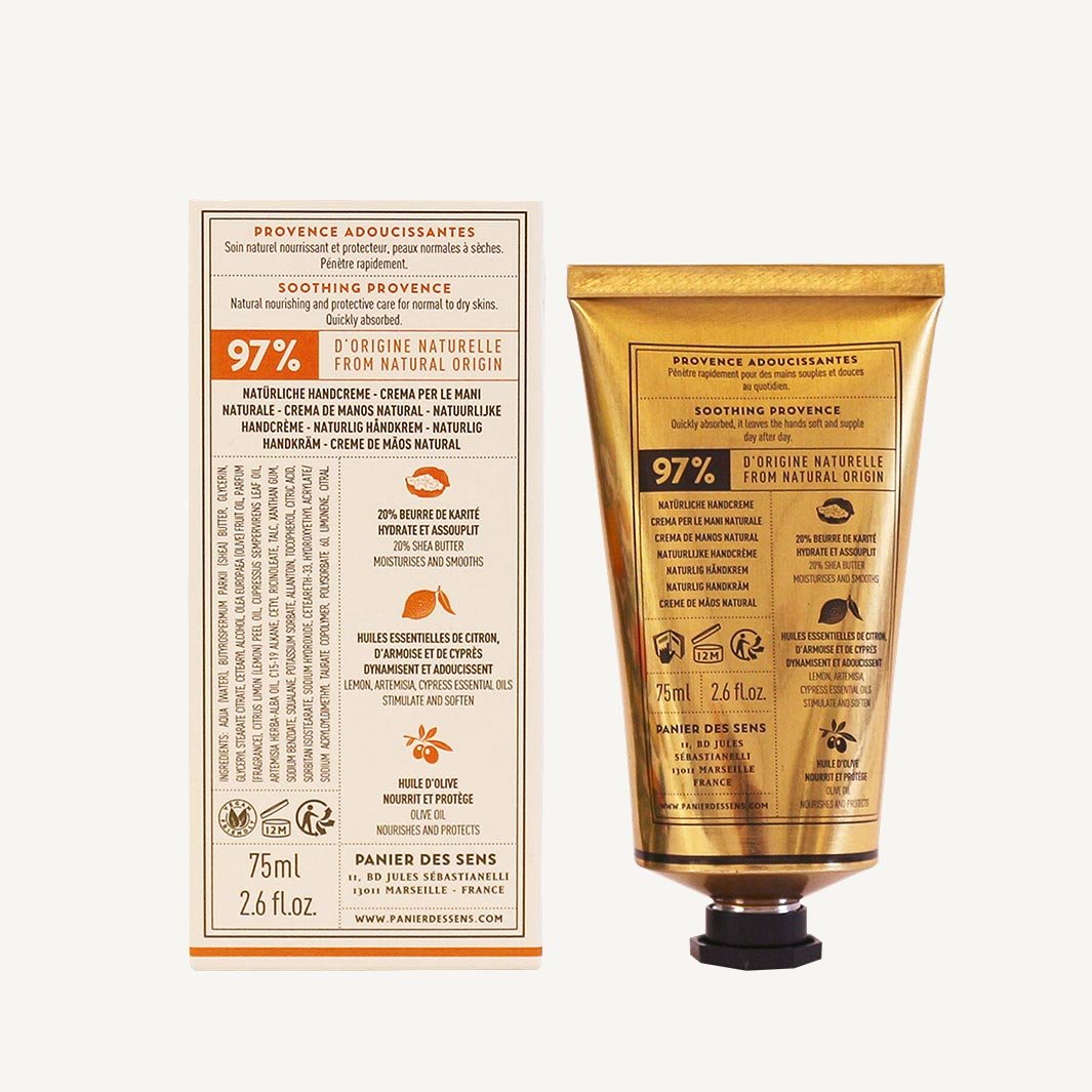Hand Cream - Provence Energizing 75ml - Panier des Sens