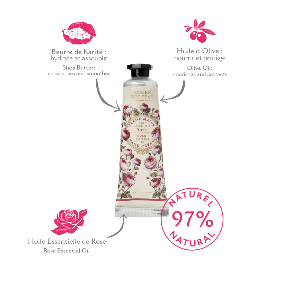 Crema mani - Rosa Incantata 30ml - Panier des Sens