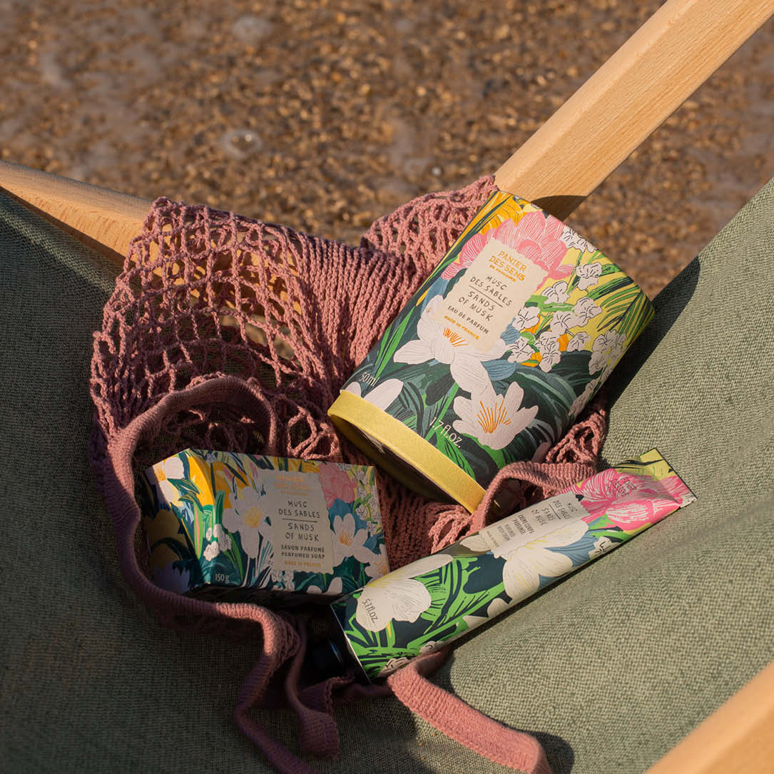 Sand Moschus Panier des Sens