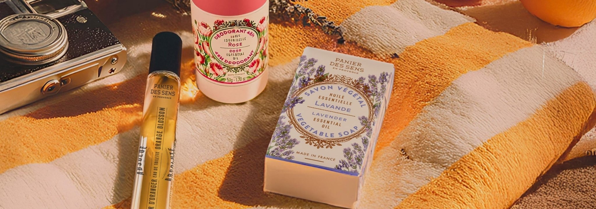 Travel essentials - Panier des Sens