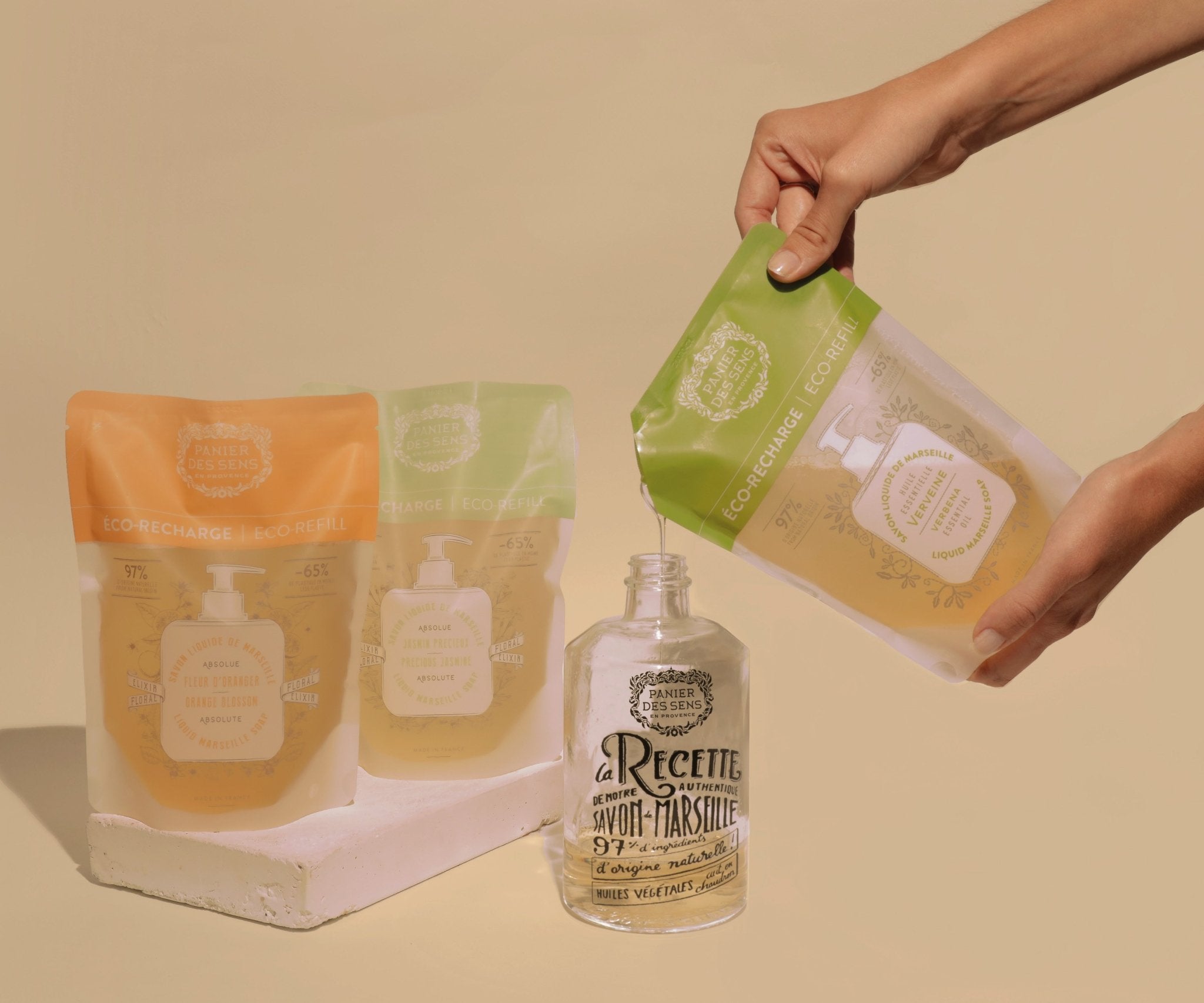 Liquid soap packs - Panier des Sens