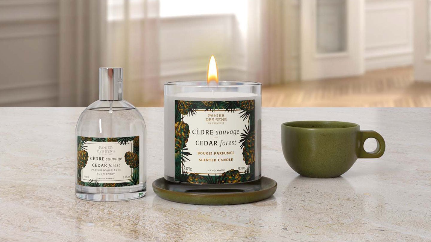 Home fragrance Cedar Wood - Panier des Sens