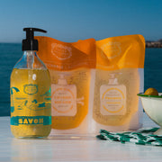 Sapone di Marsiglia liquido Edizione limitata 25 anni + 2 ricariche - Fiore d'arancio, Provenza (1)