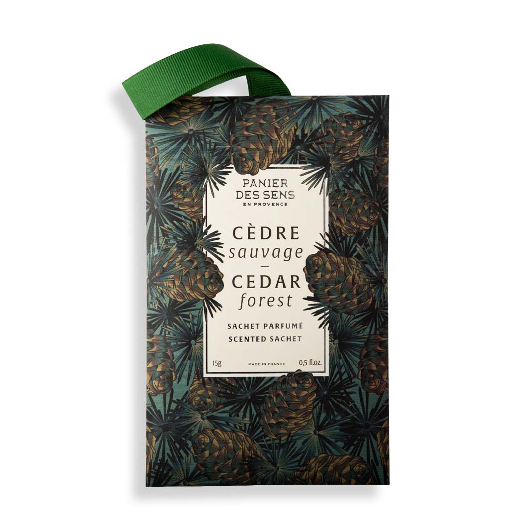 Sachet parfumé 15g  Cèdre sauvage | Panier des Sens