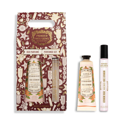 Set regalo duo natalizio - Geranio Rosat
