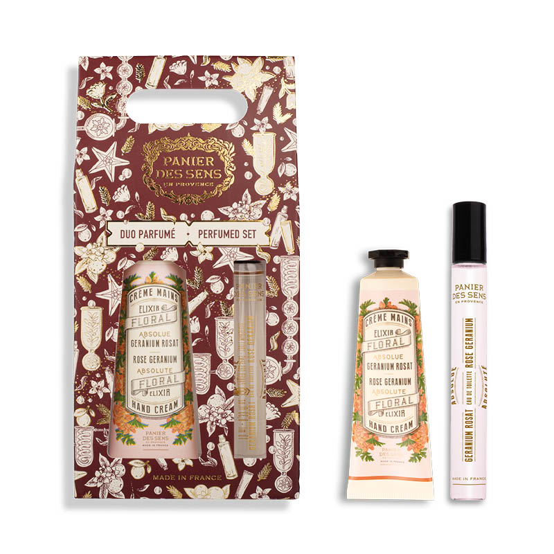 Set regalo duo natalizio - Geranio Rosat