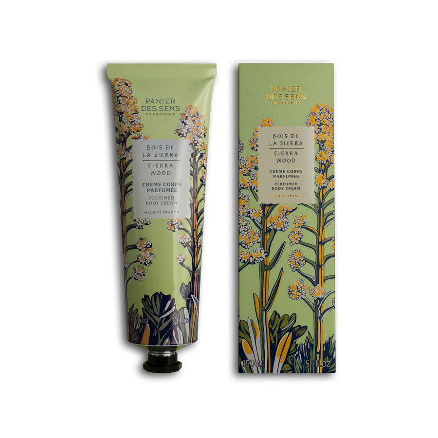 Crème corps parfumée Bois de la Sierra - 150ml | Panier des Sens