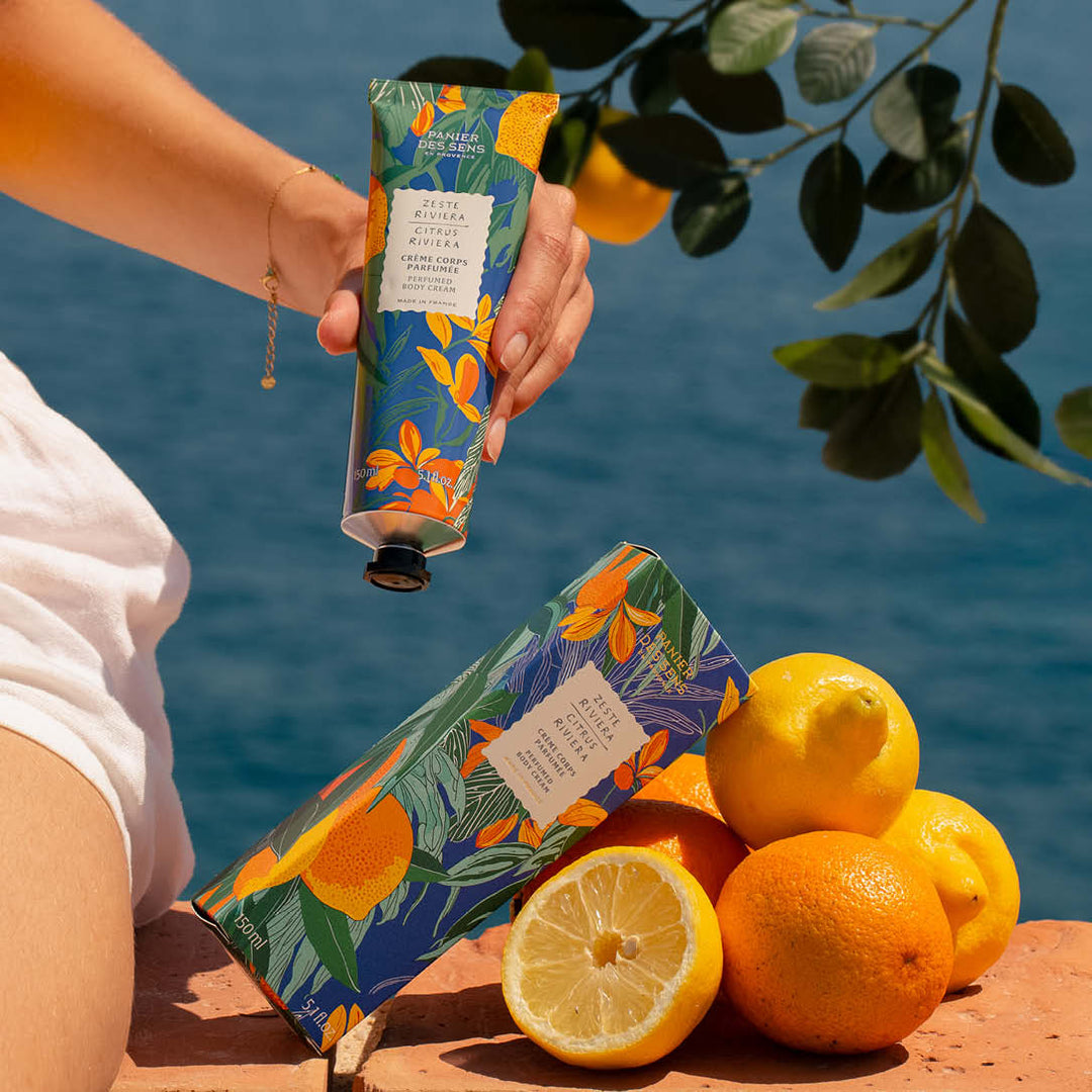 Crème corps parfumée Zeste Riviera - 150ml | Panier des Sens