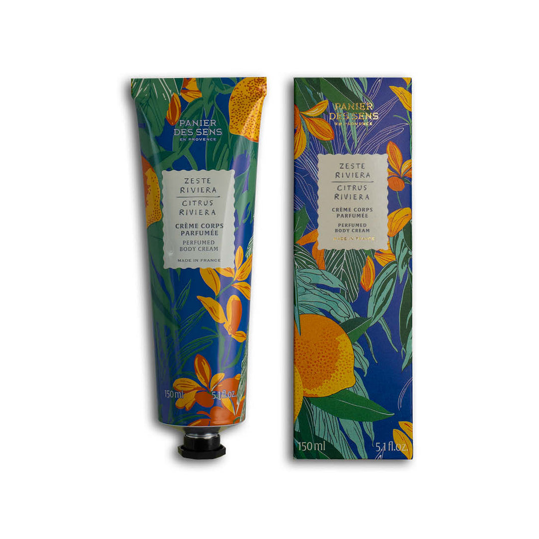 Crème corps parfumée Zeste Riviera - 150ml | Panier des Sens