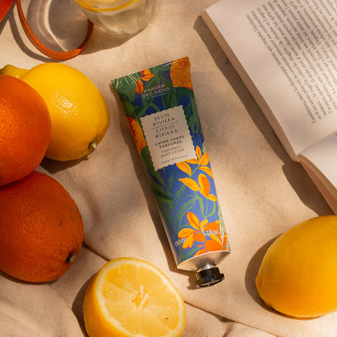 Crème corps parfumée Zeste Riviera - 150ml | Panier des Sens