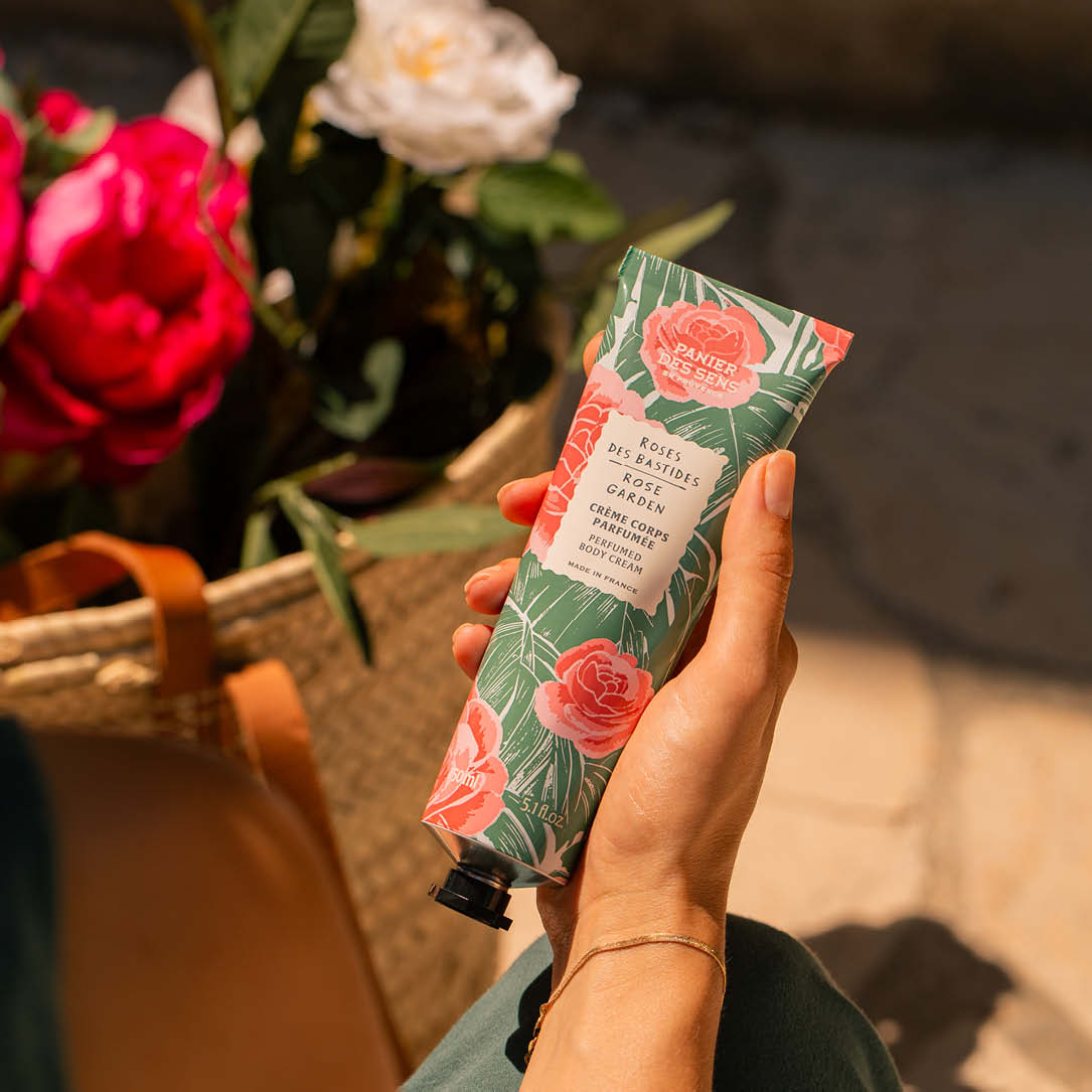 Crème corps parfumée Rose des Bastides - 150ml | Panier des Sens