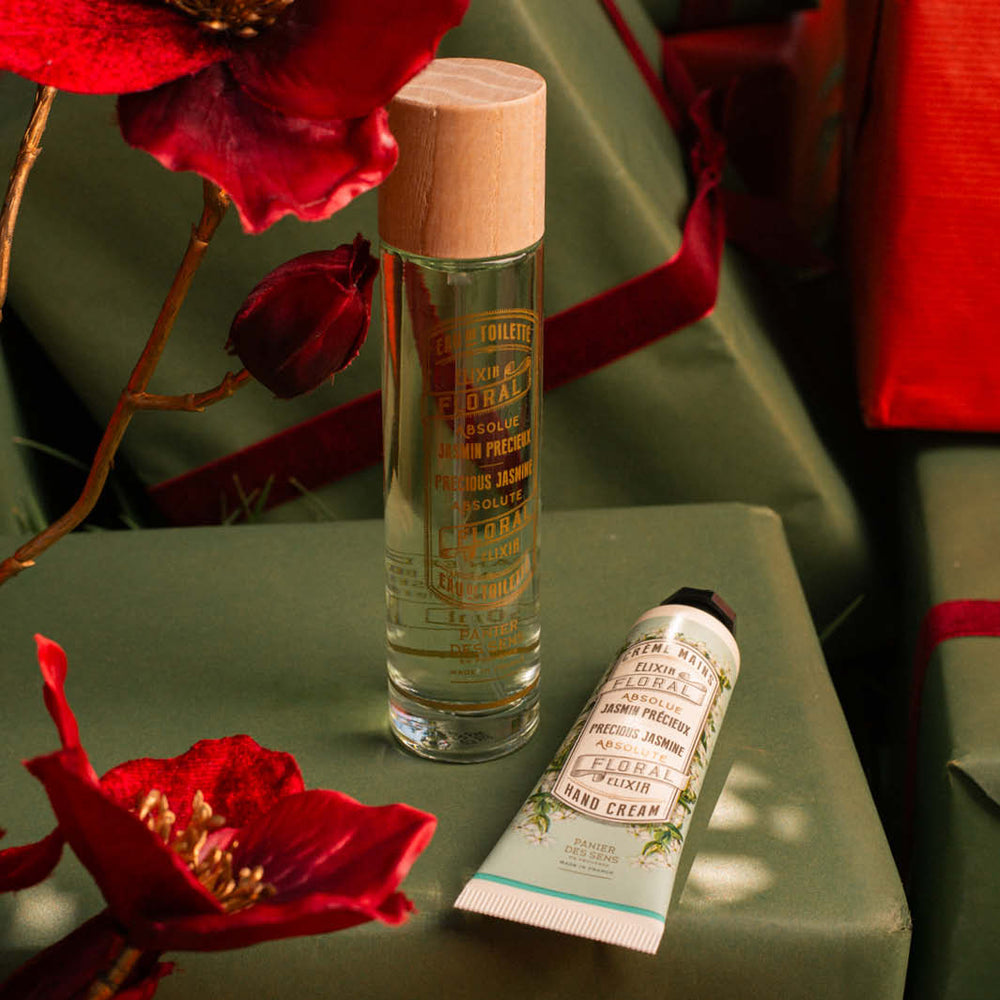 Produit Duo Eau de Toilette + Crème mains Jasmin - Coffret Cadeau Noël Femme