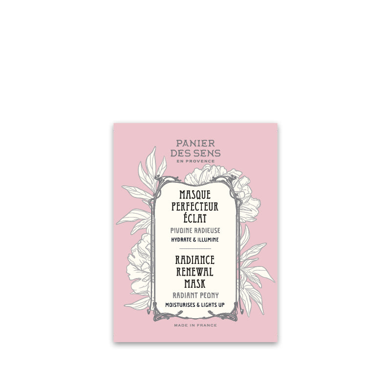 Muestra de mascarilla hidratante - Peonía