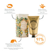 4er-Pack Handcremes à 75 ml in verschiedenen Duftnoten – Provence, Orangenblüte, Honig, Mandel