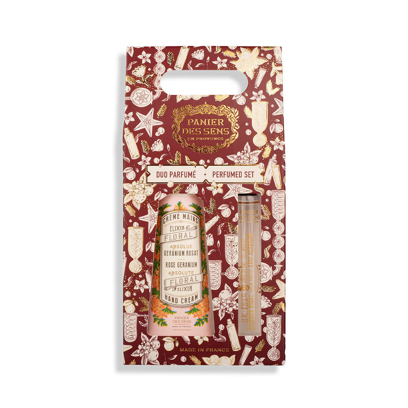 Set regalo duo natalizio - Geranio Rosat