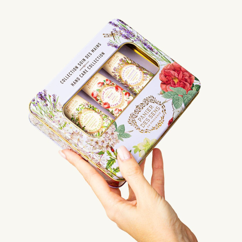 Hand Creams with essential oils - Lavender, Rose, Verbena (3x30ML) Panier des Sens