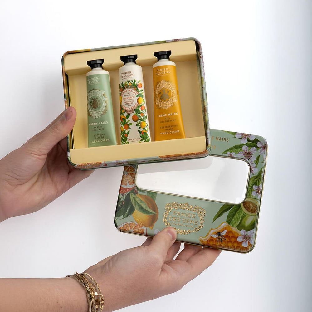Set regalo Creme mani - Miele, Mandorla e Provenza (3x30ML) - Panier des Sens