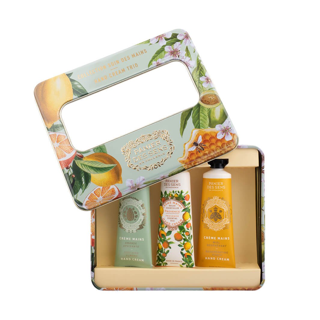 Nourishing Hand Care Set – Panier des Sens 3 hand creams