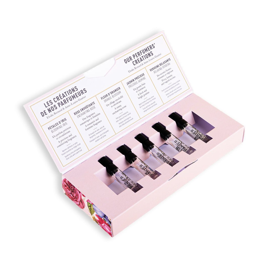 Coffret découverte 5 Eaux de Toilette 5x2ml – Panier des Sens