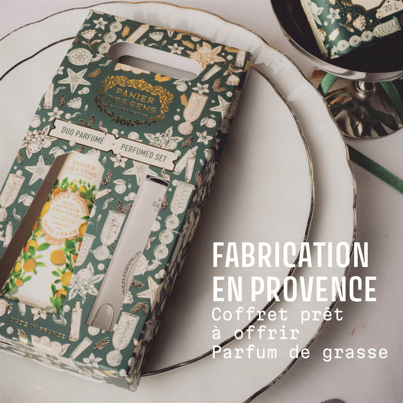 Christmas duo set - Energizing Provence - Panier des Sens