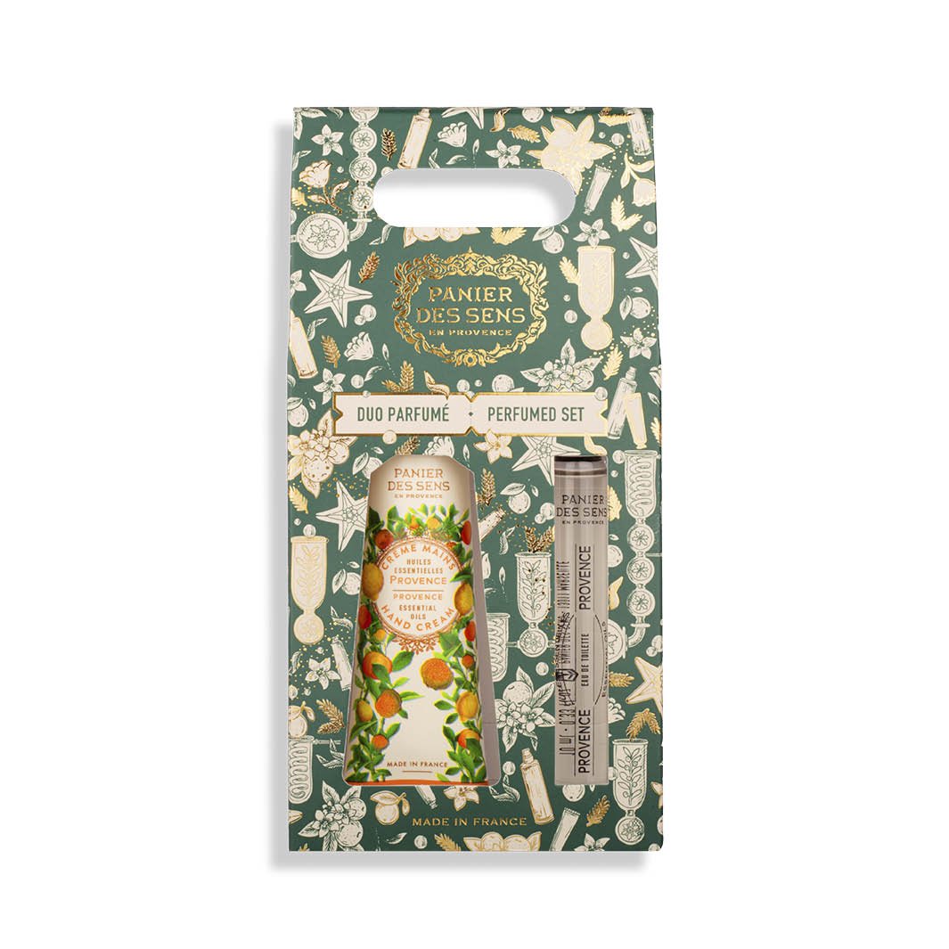 Coffret duo de noël - Provence énergisante - Panier des Sens