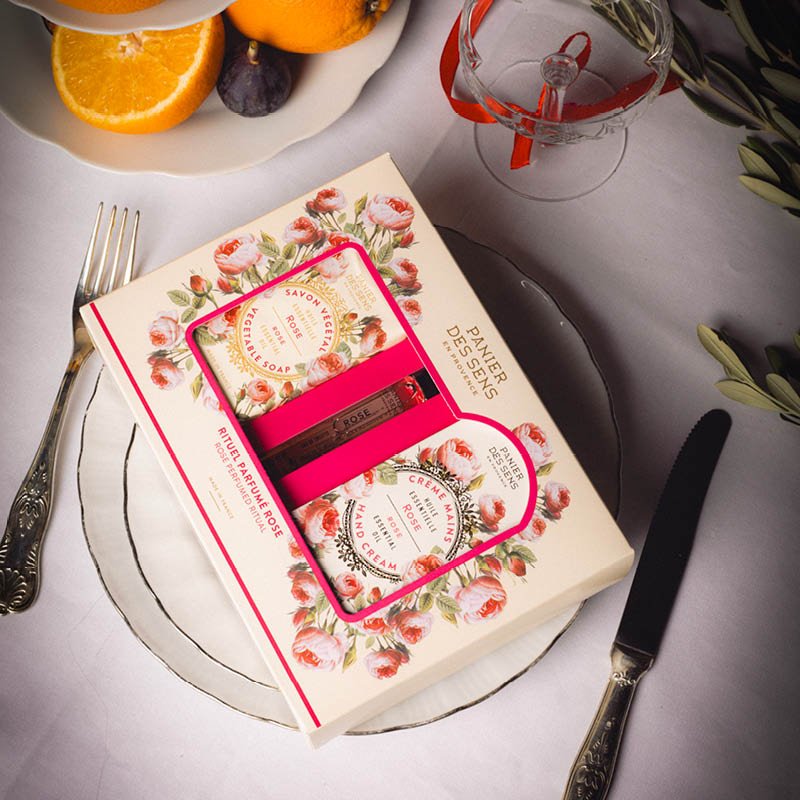Coffret Rituel Rose - Gentle Rose Care & Perfume | Panier des Sens