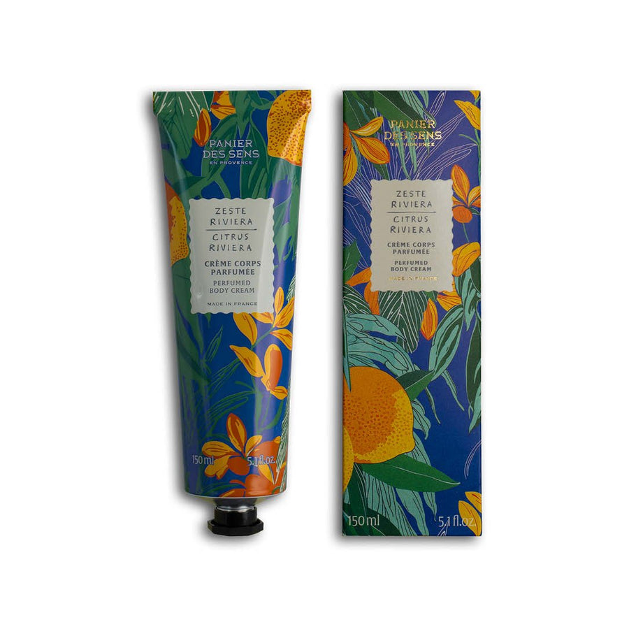 Crème corps parfumée Zeste Riviera - 150ml - Panier des Sens