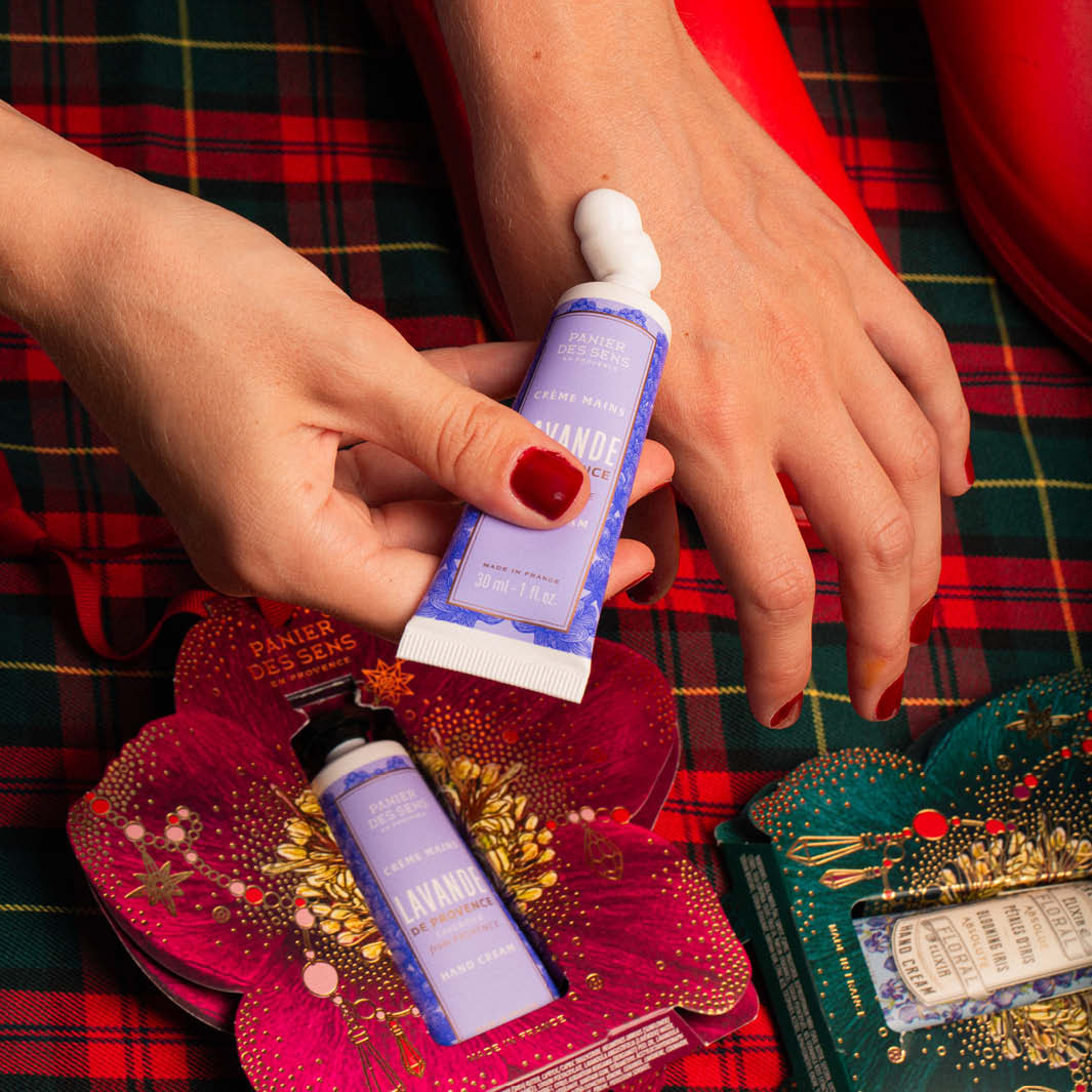 Crema de manos de lavanda - Mini set de Navidad - Panier des Sens