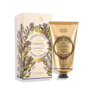 Crème pour les mains - Huile Essentielle de Lavande 75ml - Panier des Sens