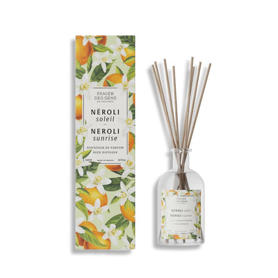 Diffuseur de parfum d'ambiance - Néroli Soleil 240ml - Panier des Sens