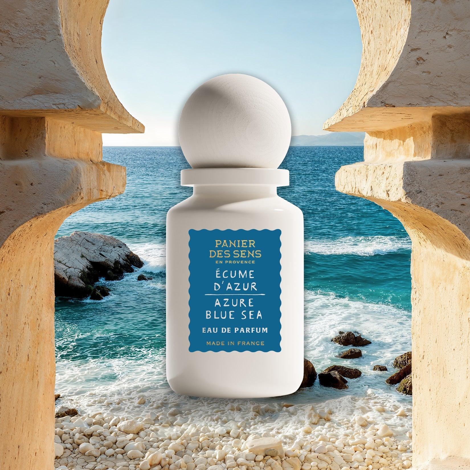 Eau de Parfum Écume d'Azur, iodized, floral & fresh | Panier des Sens
